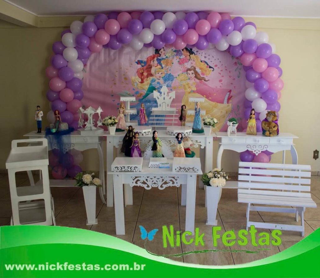 Decoração Infantil as Princesas, Mesas de Bolo Decoração As Princesas, Tema  Decoração As Princesas 11 5827-0526