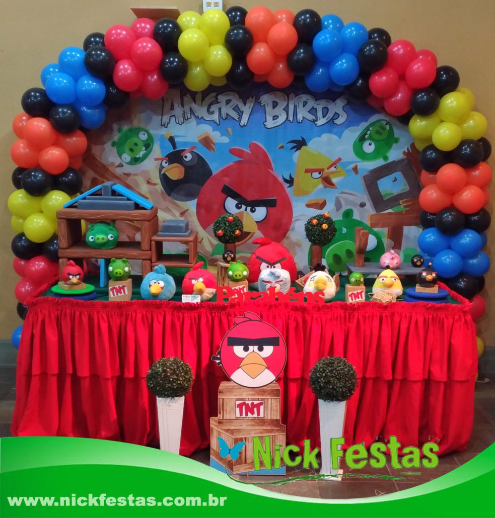 Decoração Festa Angry Birds