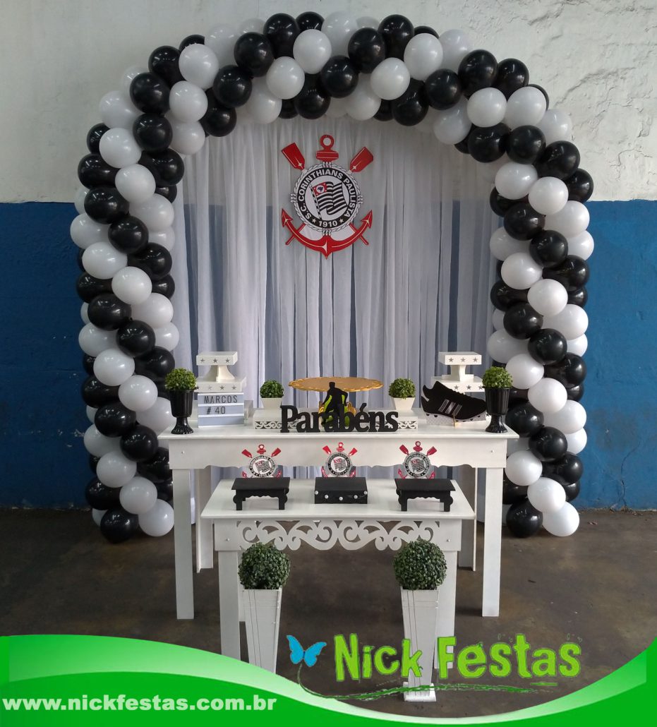 Decoração Festa Corinthians