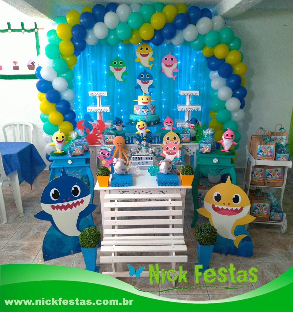 Decoração Festa Baby Shark