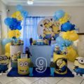 Decoração infantil Minions para festa de aniversário