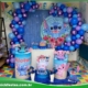 Decoração Infantil com Cilindros Stitch