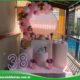 Decoração de Festa Rosa e Branco
