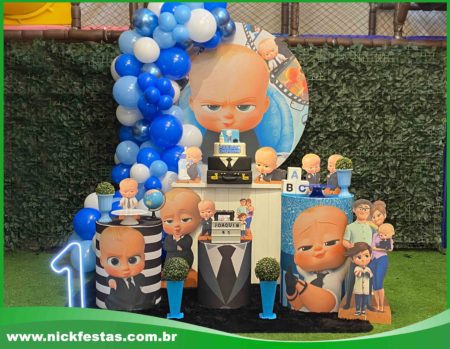 Aluguel de Decoração Infantil O Poderoso Chefinho