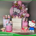 Aluguel de decoração infantil Hello Kitty